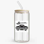 Банка с бамбуковой крышкой