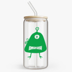 Банка с бамбуковой крышкой