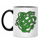 Кружка двухцветная