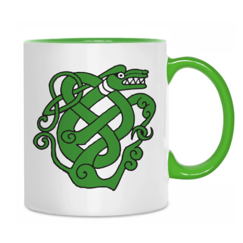 Кружка с принтом 'Snake'