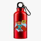 Металлическая бутылка 400 мл UV-DTF