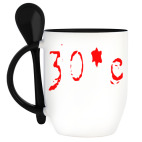 Кружка с ложкой