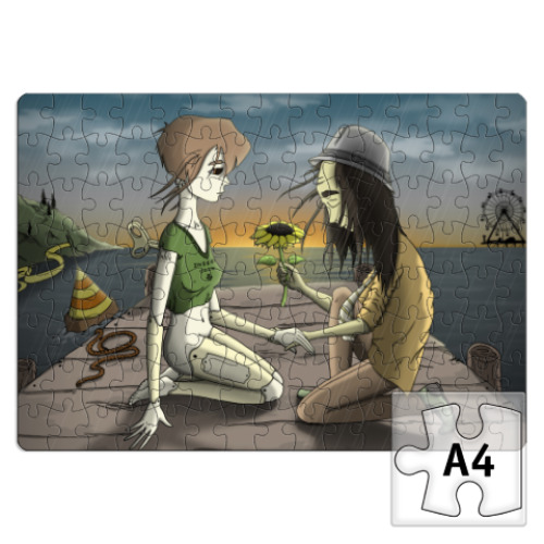 Пазл с принтом  'Пристань'