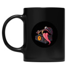 Кружка цветная UV-DTF