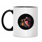 Кружка двухцветная