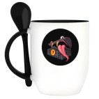 Кружка с ложкой