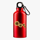 Металлическая бутылка 400 мл UV-DTF