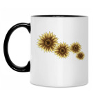 Кружка двухцветная