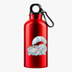 Металлическая бутылка 400 мл UV-DTF