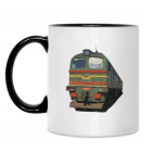 Кружка двухцветная