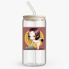 Банка с бамбуковой крышкой