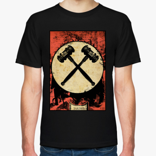 Футболка с принтом Samael's Taro (Законъ)