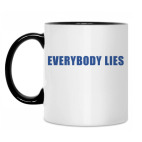 Кружка двухцветная