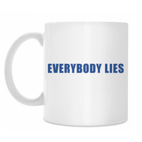 Кружка с принтом House - Everybody Lies