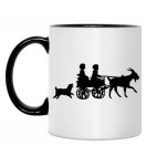 Кружка двухцветная