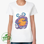 Женская футболка органик