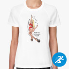 Женская спортивная футболка