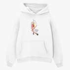 Толстовка худи оверсайз