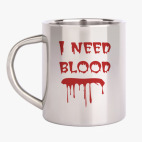 Кружка металлическая