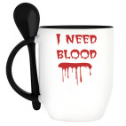 Кружка с ложкой