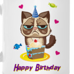 Угрюмый кот Тард - Grumpy Cat