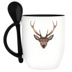 Кружка с ложкой