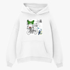 Толстовка худи оверсайз