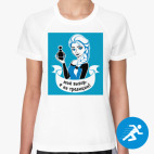 Женская спортивная футболка