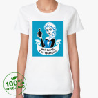 Женская футболка органик