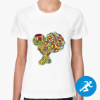 Женская спортивная футболка