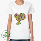 Женская футболка органик