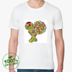 Мужская футболка органик