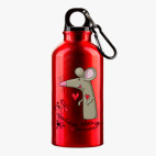 Металлическая бутылка 400 мл UV-DTF