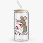 Банка с бамбуковой крышкой