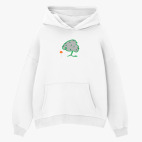 Толстовка худи оверсайз