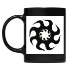 Кружка цветная UV-DTF