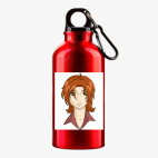 Металлическая бутылка 400 мл UV-DTF