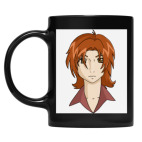 Кружка цветная UV-DTF