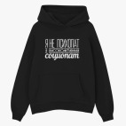 Толстовка худи оверсайз