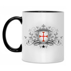 Кружка двухцветная