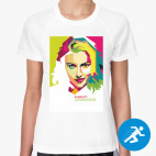 Женская спортивная футболка