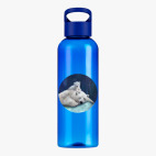 Прозрачная спортивная бутылка