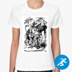 Женская спортивная футболка