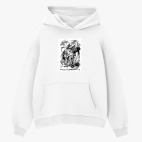 Толстовка худи оверсайз