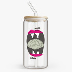 Банка с бамбуковой крышкой