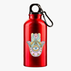 Металлическая бутылка 400 мл UV-DTF