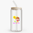 Банка с бамбуковой крышкой