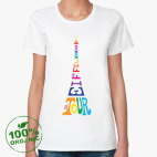 Женская футболка органик