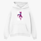 Толстовка худи оверсайз