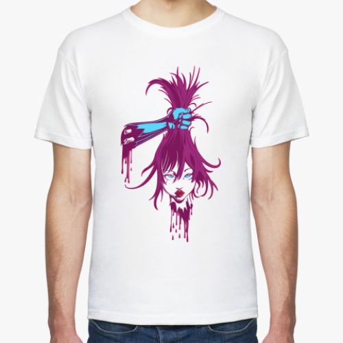 Футболка с принтом Blood Vamoire